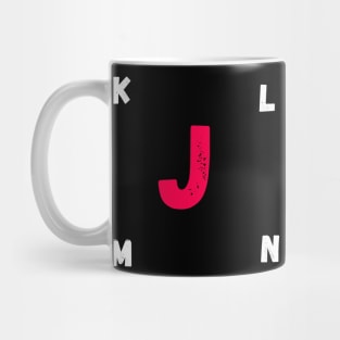 letter J Mug